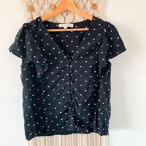 Polka dot top women’s